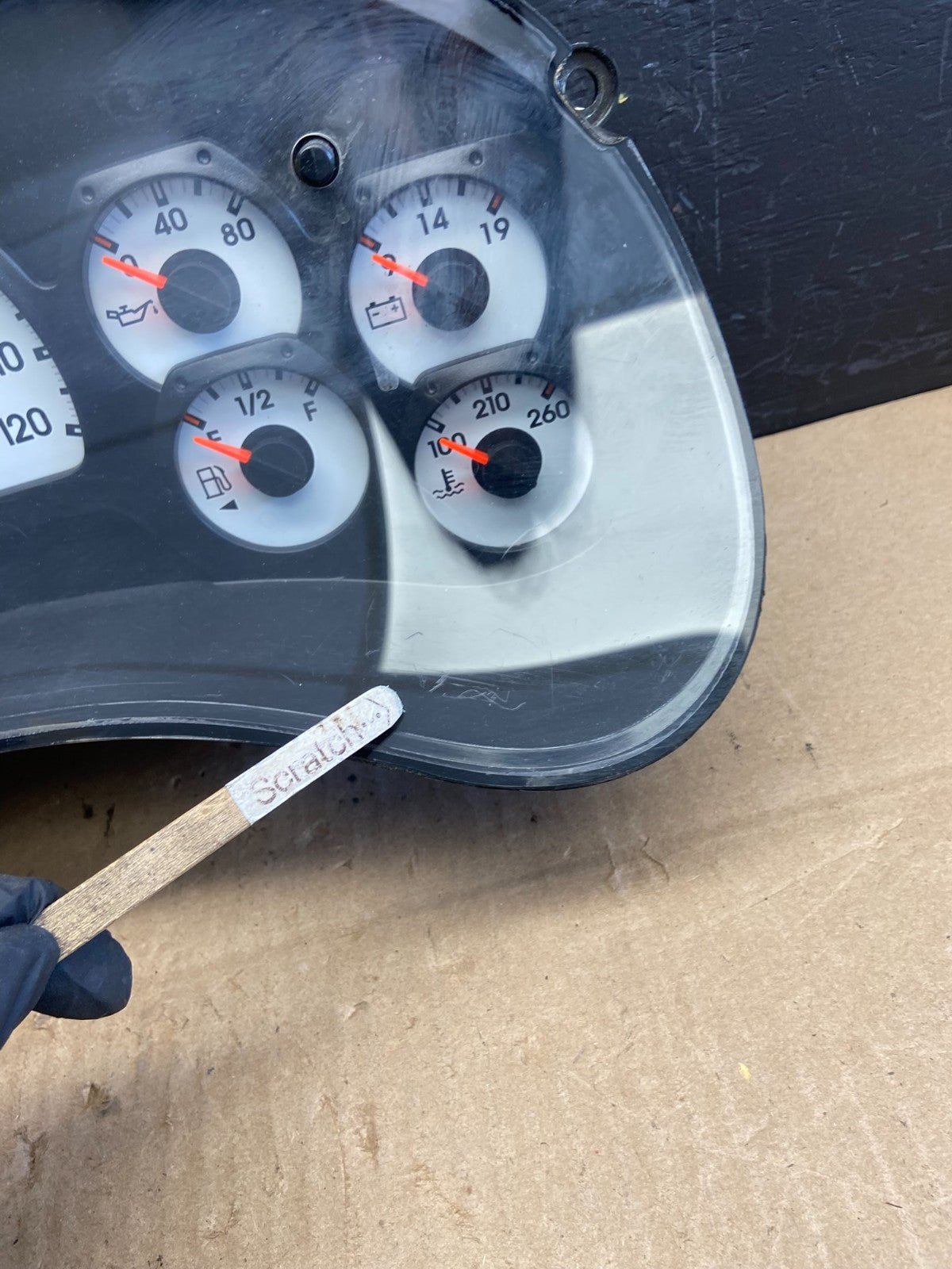 2002 to 2005 Chevrolet Trailblazer Speedometer Cluster Gauge OEM  AB9844 DG3