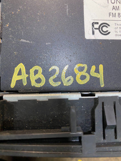 2006 to 2008 Toyota RAV4 Audio Equipment Radio Receiver AB2684 DG9