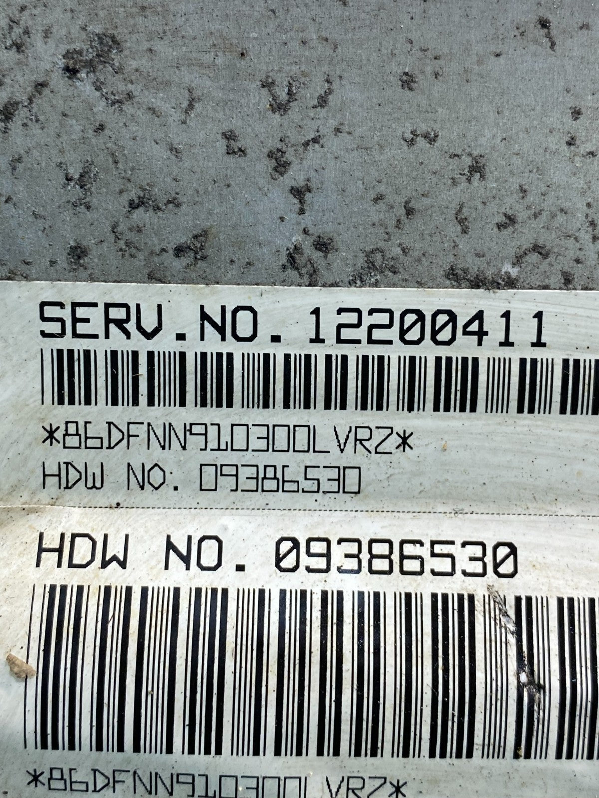 2001-2002 Silverado Tahoe Engine Computer Module 12200411 ECM ECU AI9987 DW2