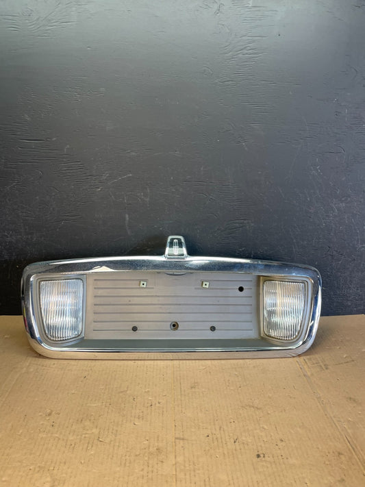 2003 to 2011 Lincoln Town Car Rear License Plate Trim Panel AD8485 DG0