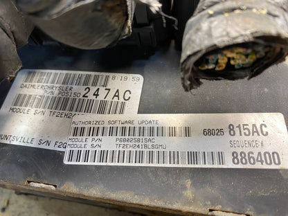 2008 2009  Caravan Town & Country 3.8L Engine Control Unit ECU Module R9100 DG4