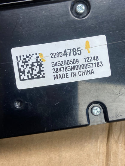 2013 Chevrolet Malibu AC Heat Temperature Climate Control AE4336 DG5