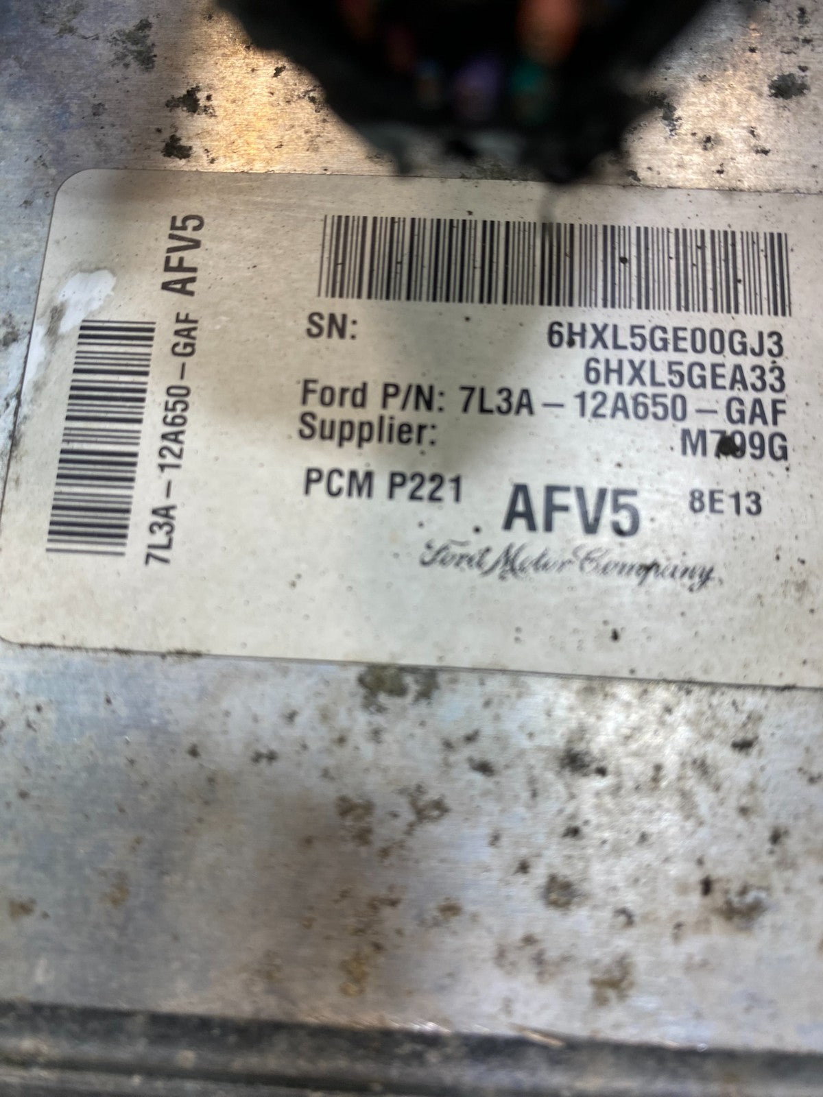 2007 Ford F-150 F150 5.4L Engine Control ECU Computer 7L3A-12A650-GAF ab3653 DG2