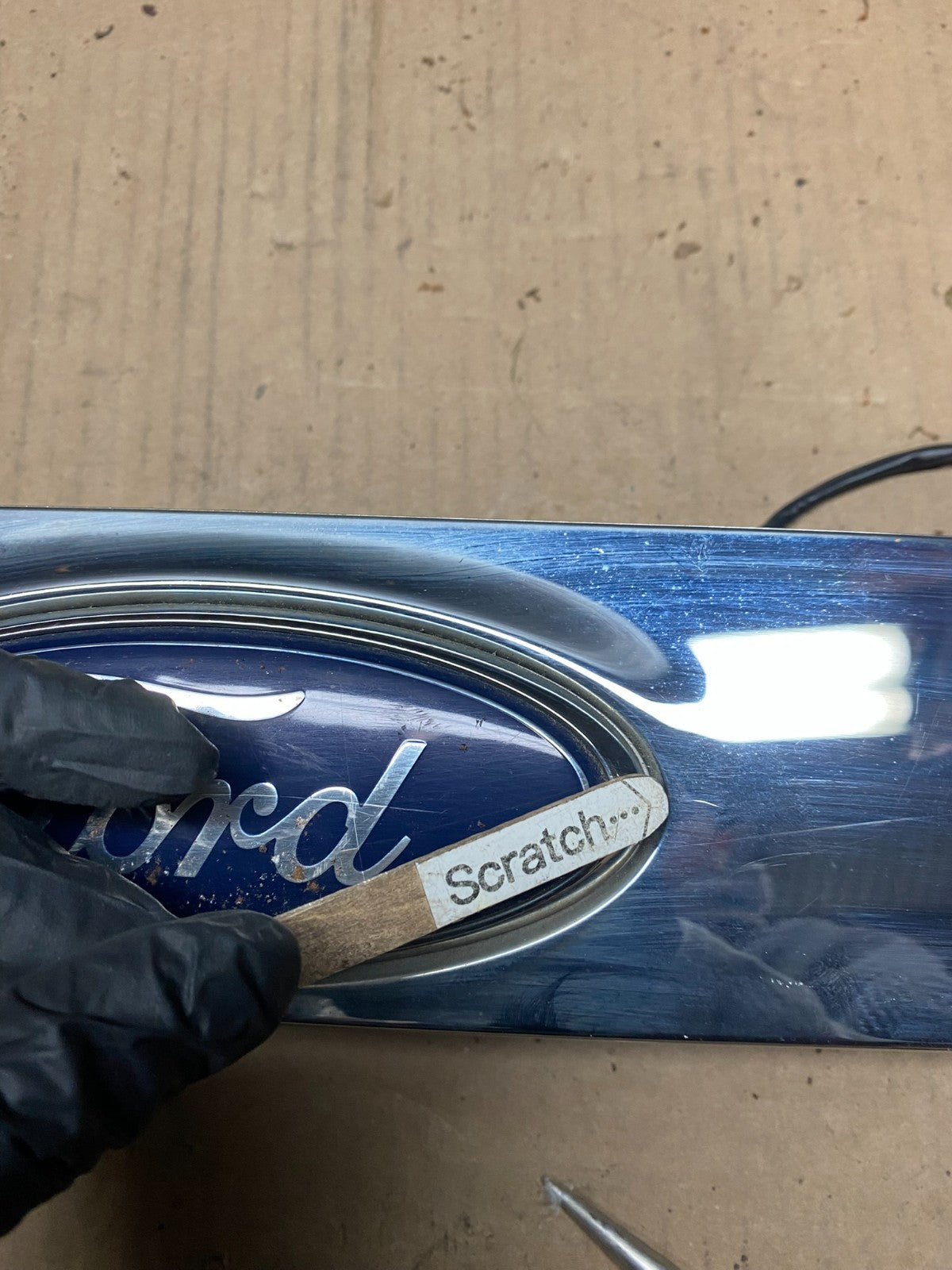 2013 to 2016 Ford Escape Rear Trunk Molding W/O Camera Oem U7608 DG4