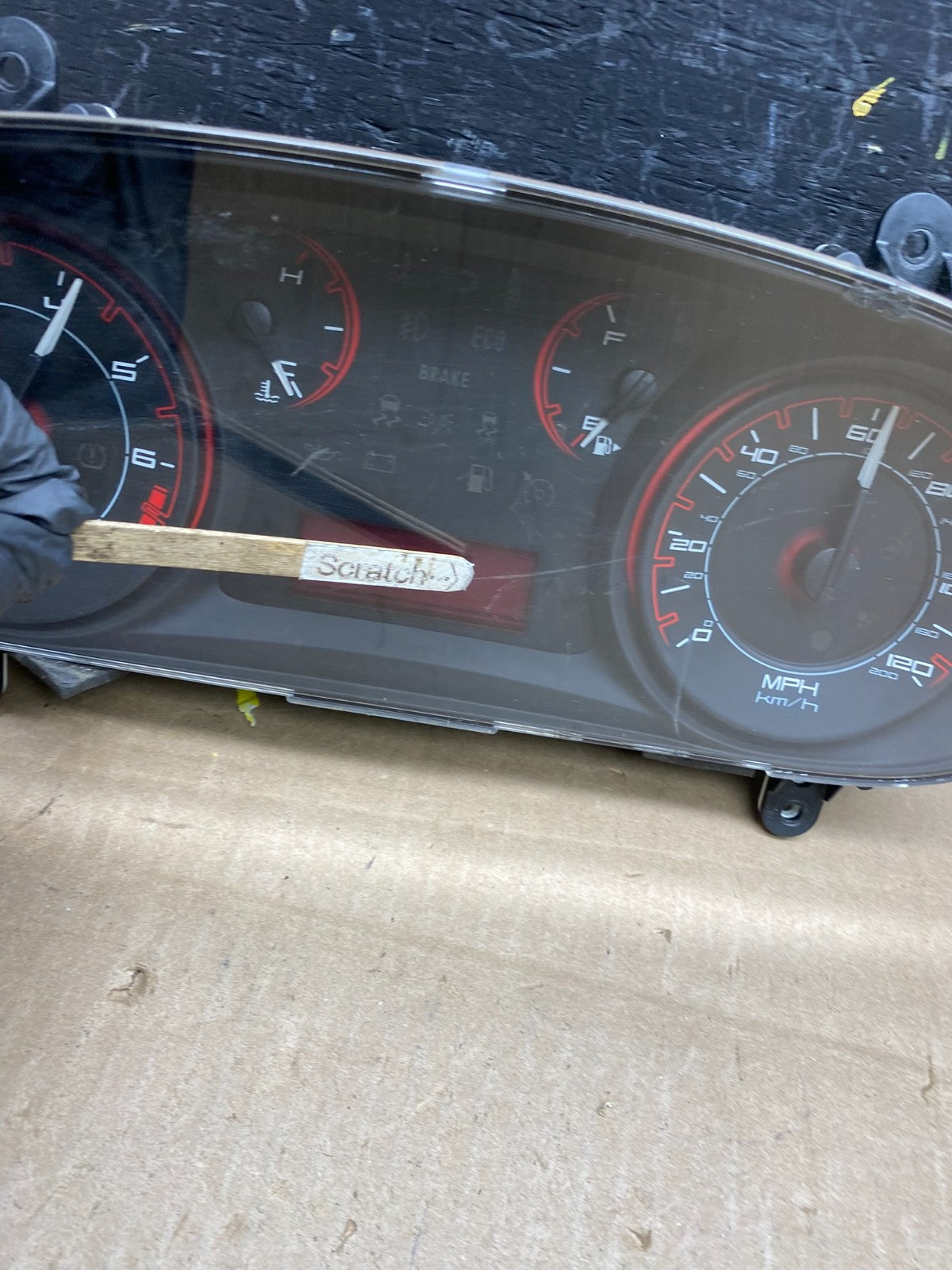 2013 Dodge Dart Speedometer Instrument Cluster Gauges 1TQ50DX9AE ab9484 DG1