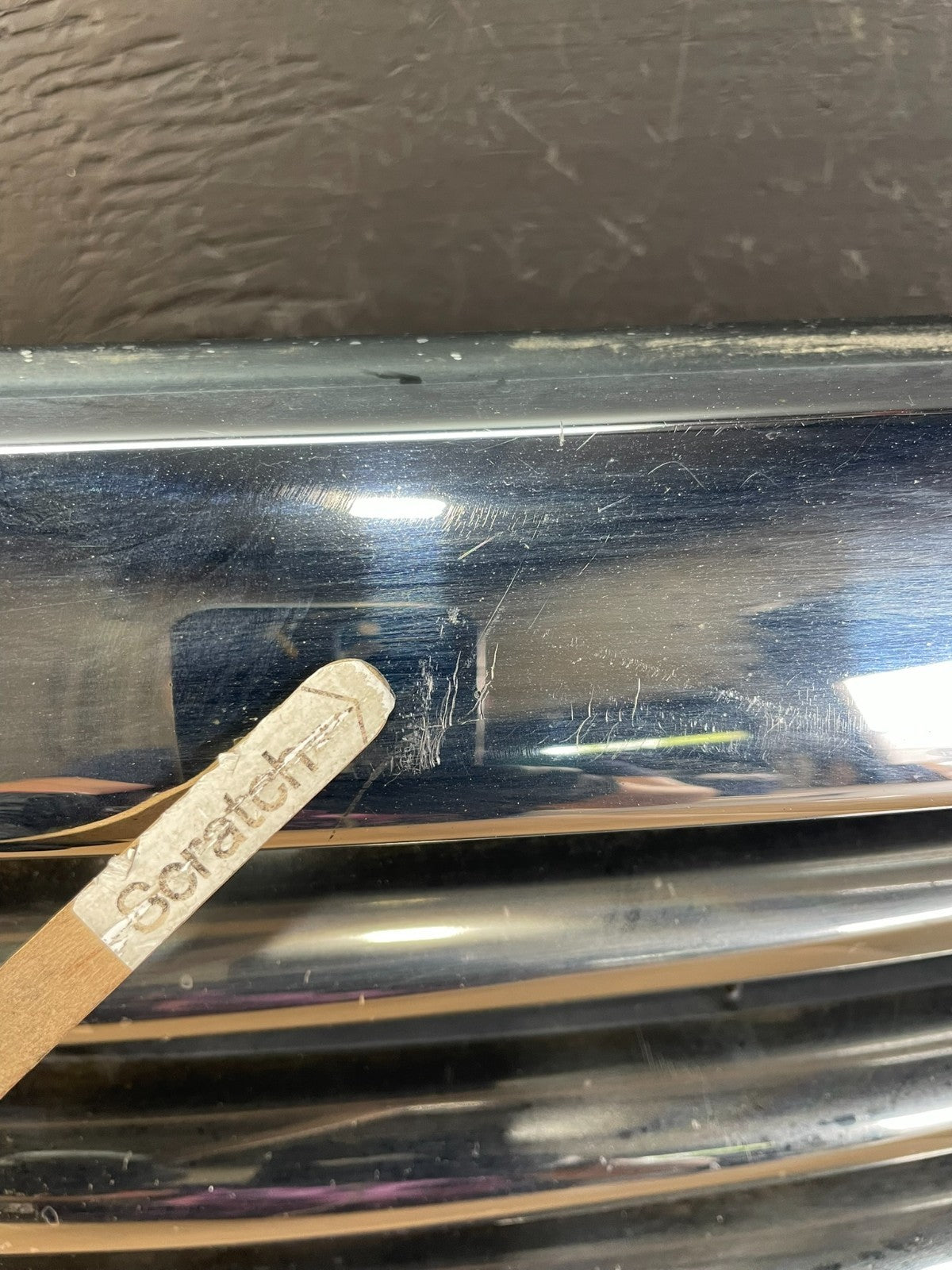 2011 to 2013 Infiniti QX56 Front Camera Upper Chrome Grill Grille AD8265 DG4