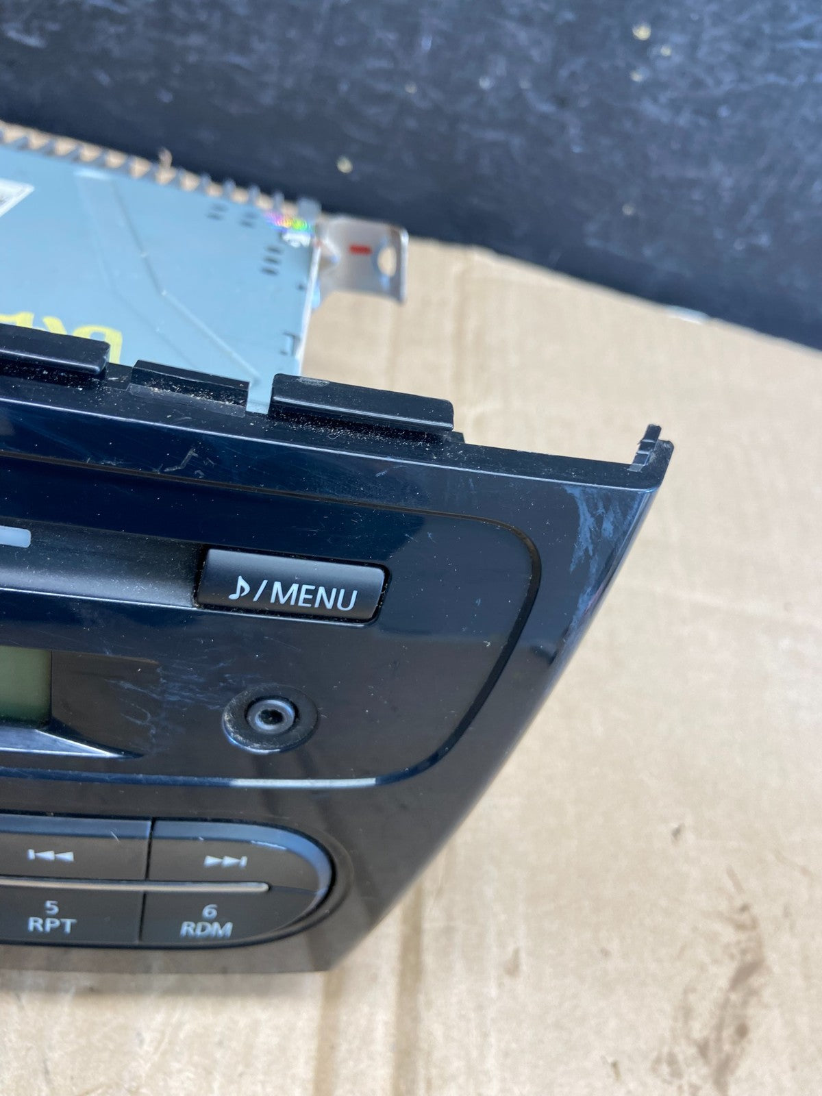 2014-2015 Mitsubishi Mirage AM FM Radio CD Player Aux Input AE1719 DG1
