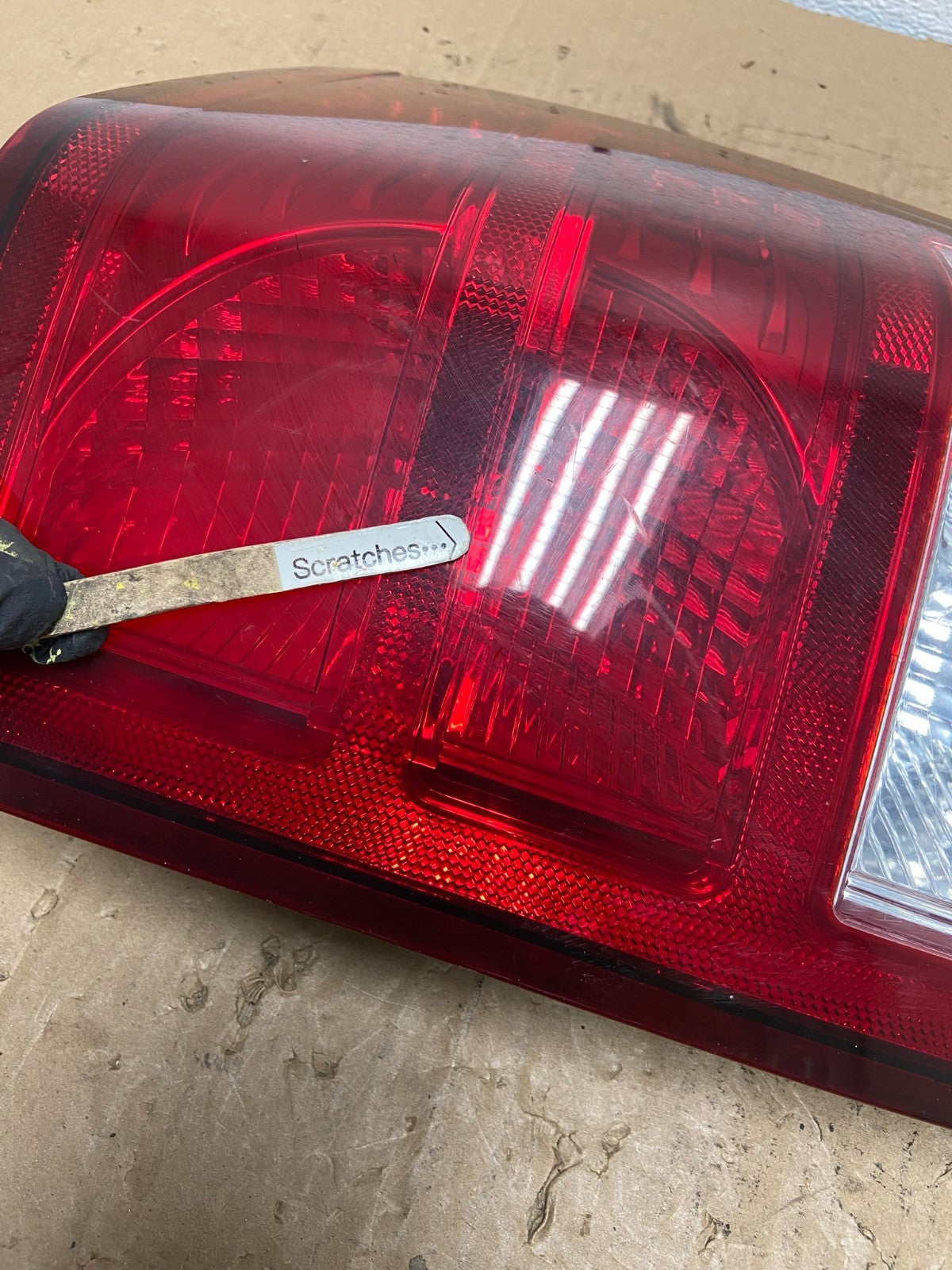 2007 to 2010 Jeep Grand Cherokee Right Passenger Tail Light AC7374 DW3