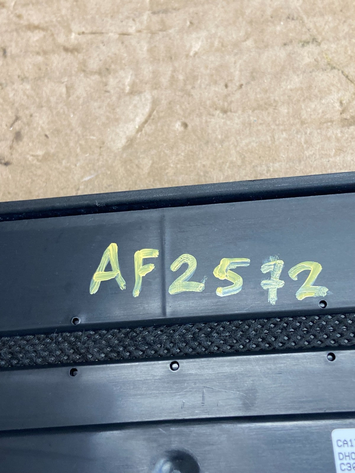 2011-2015 Lincoln MKX Temp Climate Control Heat Seat Radio Bezel AF2572 DW5