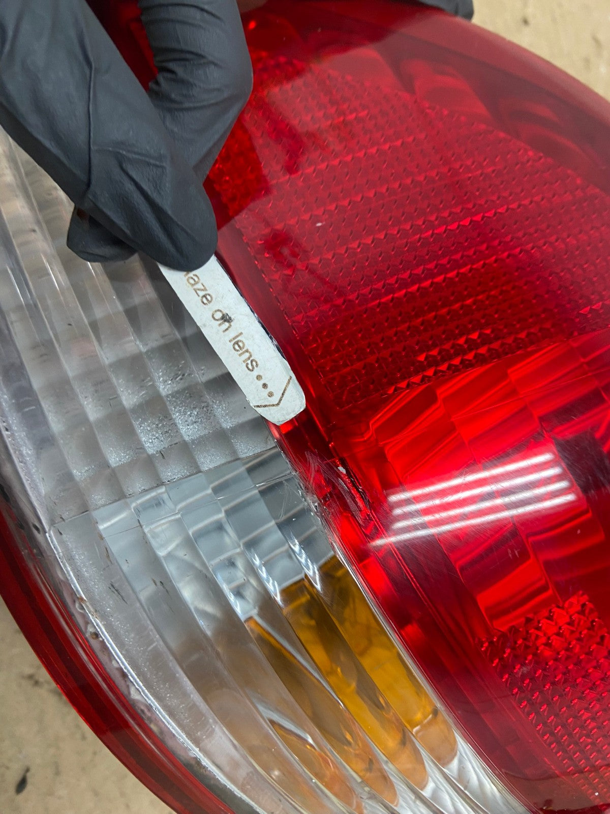 2001 to 2002 Honda Accord Sedan 4door Left Driver LH Tail Light AH9251 LK3