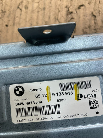 2007-2010 BMW X5 Top HiFi Lear Radio Audio Amplifier Amp OEM X0945 DG4