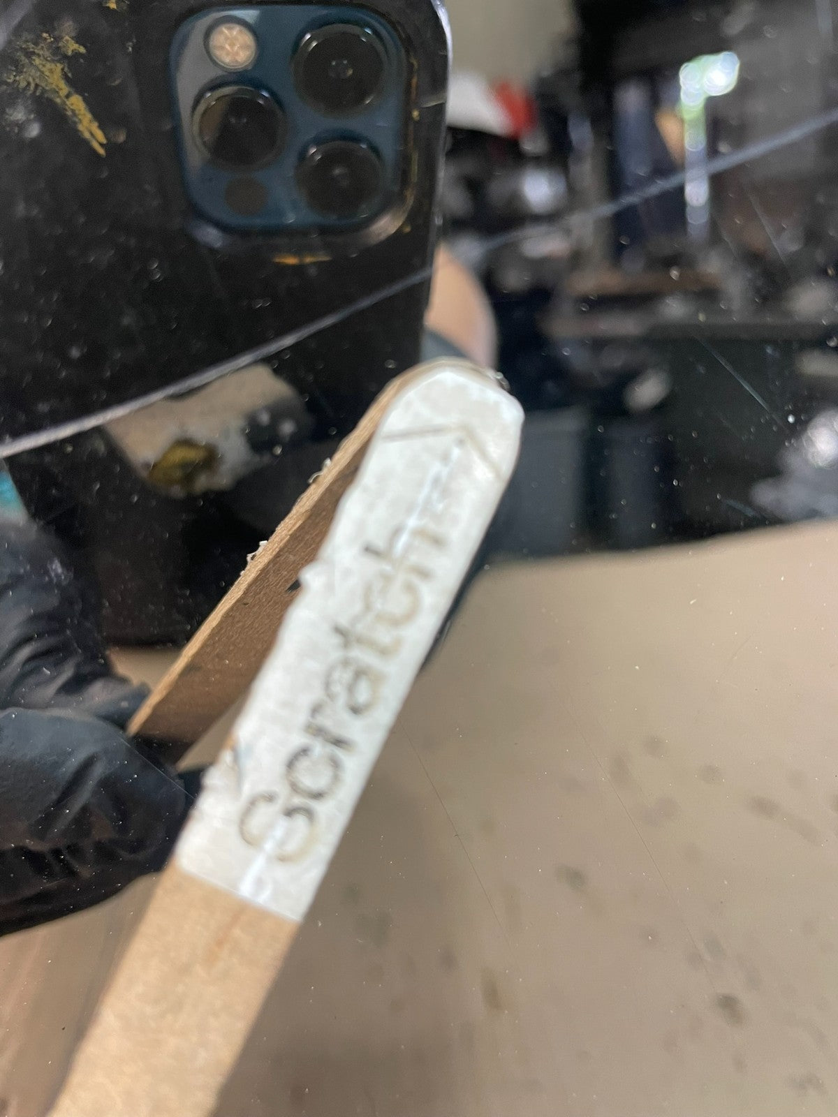 2002-2008 Ford E150 E250 Van Left Driver Side Door View Two Arm Mirror AE07196