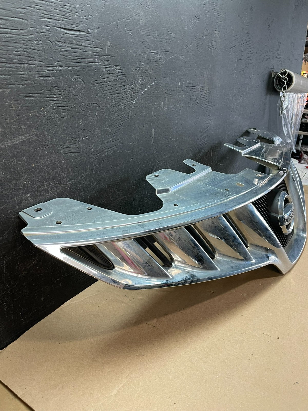 2009 2010 Nissan Murano Chrome Front Upper Grill Grille Aftermarket AD8385 DG2