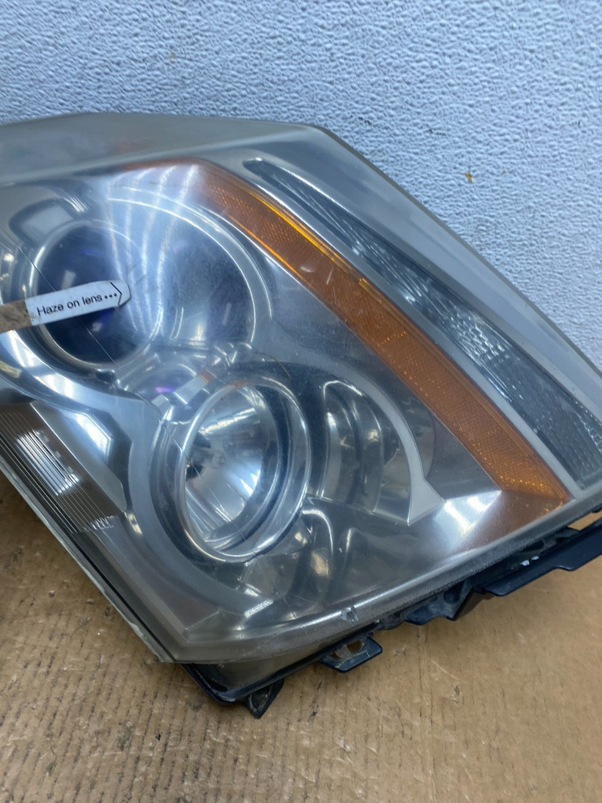 Halogen 2008 to 2014 Cadillac CTS Headlight Right Passenger Rh AE0463 DW5