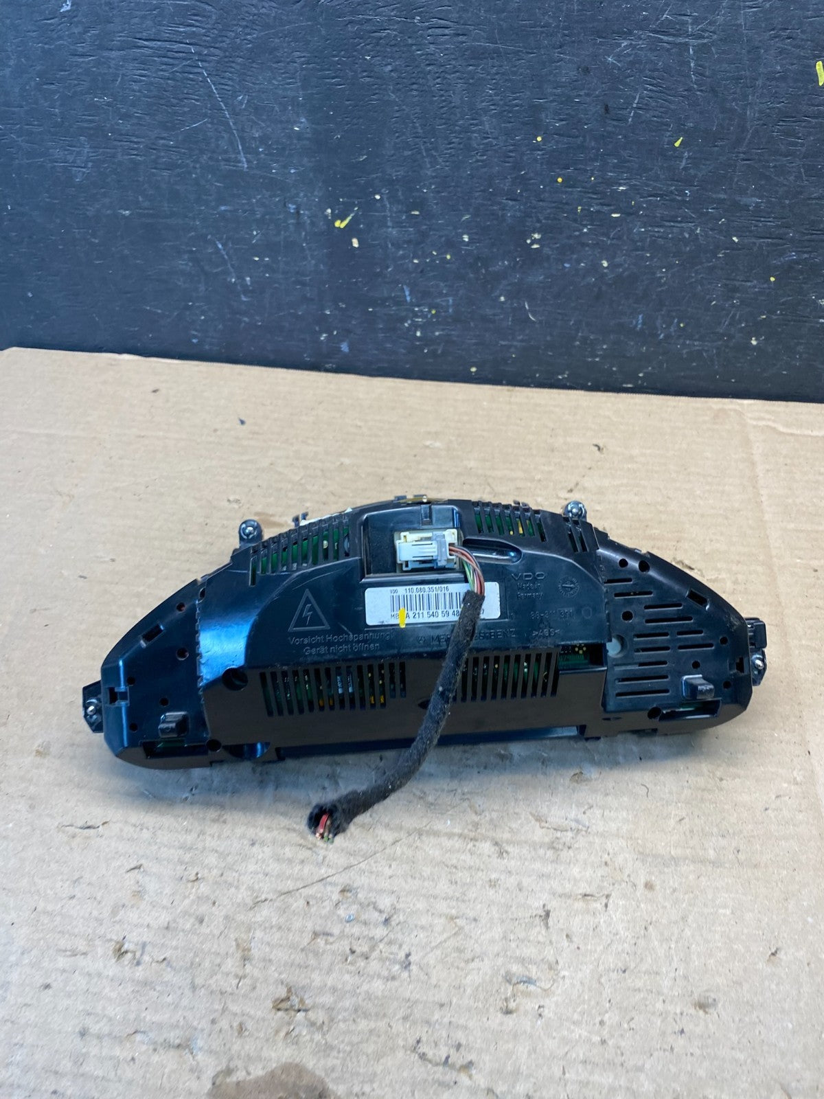 2007 2008 2009 Mercedes E350 Instrument Cluster Speedometer Gauge q2626 DG5