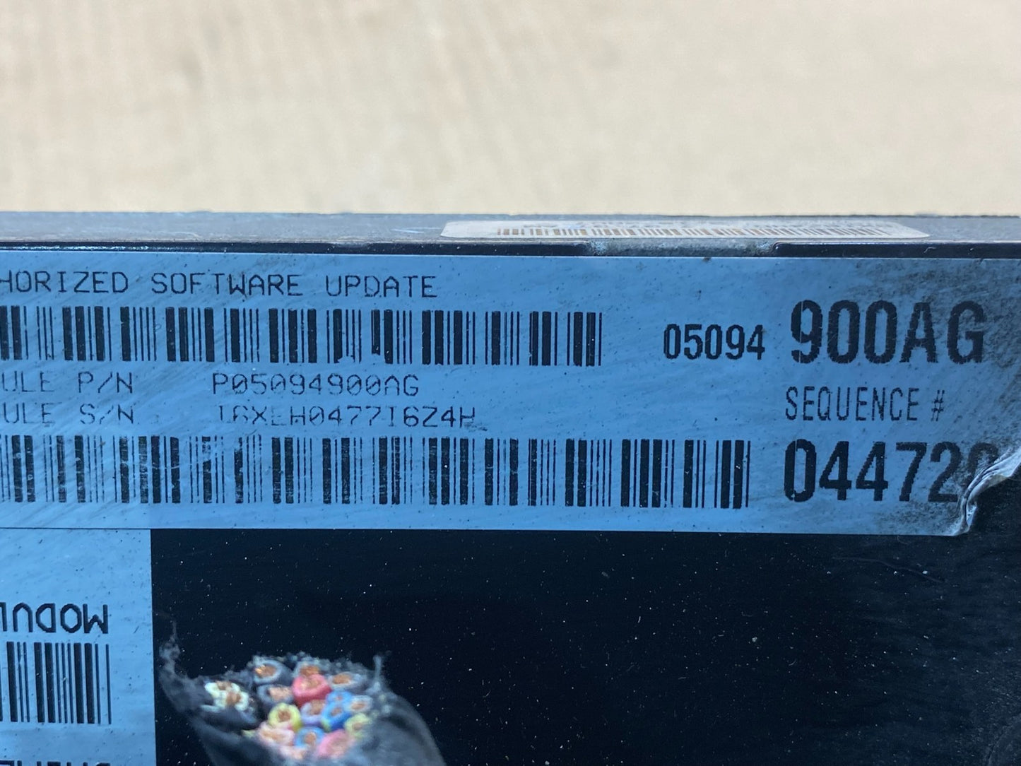 2007 Dodge Magnum Charger Chrysler 300 Engine Control p05094900ag ECM AE7559 DW2