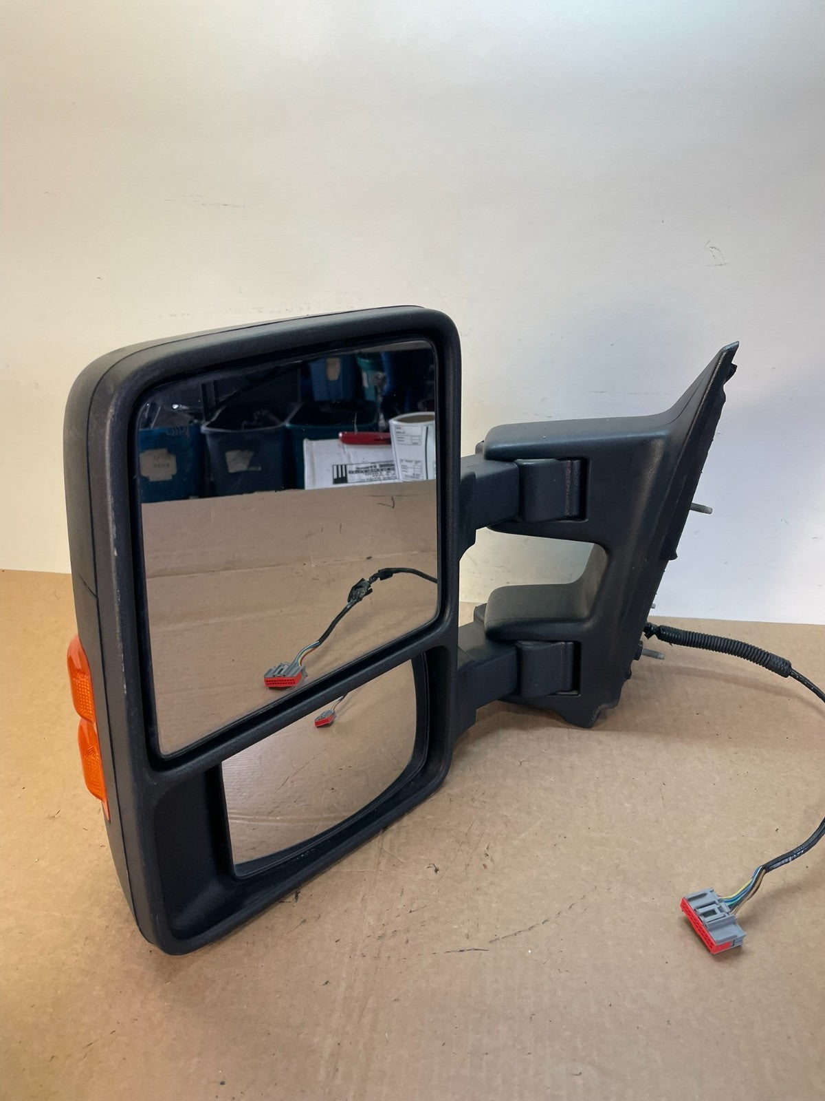 2008 - 2016 Ford F250 F350 Left Driver Side Door Heated Mirror AH6371 DG2