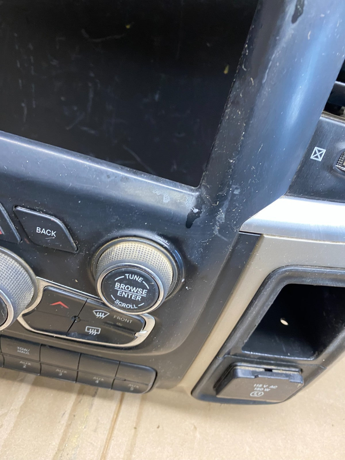 2013-2016 Dodge Ram 1500 Temp A/C Heat Climate Control Dash Trim Bezel ab8689 DG5