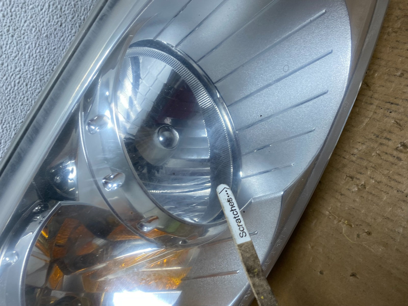 2007-2012 Dodge Caliber Left+Right Headlights Halogen TYC AE0582 DW3