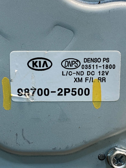 2014-2015 Kia Sorento Rear Glass Windshield Wiper Motor OEM AB4194 DG4