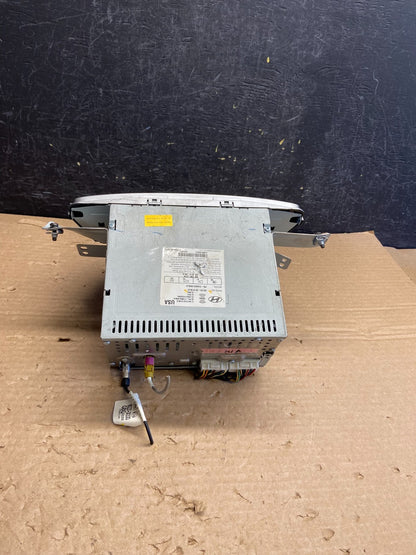 2011-2013 Hyundai Elantra Center Radio Climate Control Air Vent Bezel AF2684 DG3