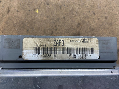 1997 Ford Van E-150 4.6L Engine Control Unit ECU Module F7UF-12A650-HD M9781 DG2