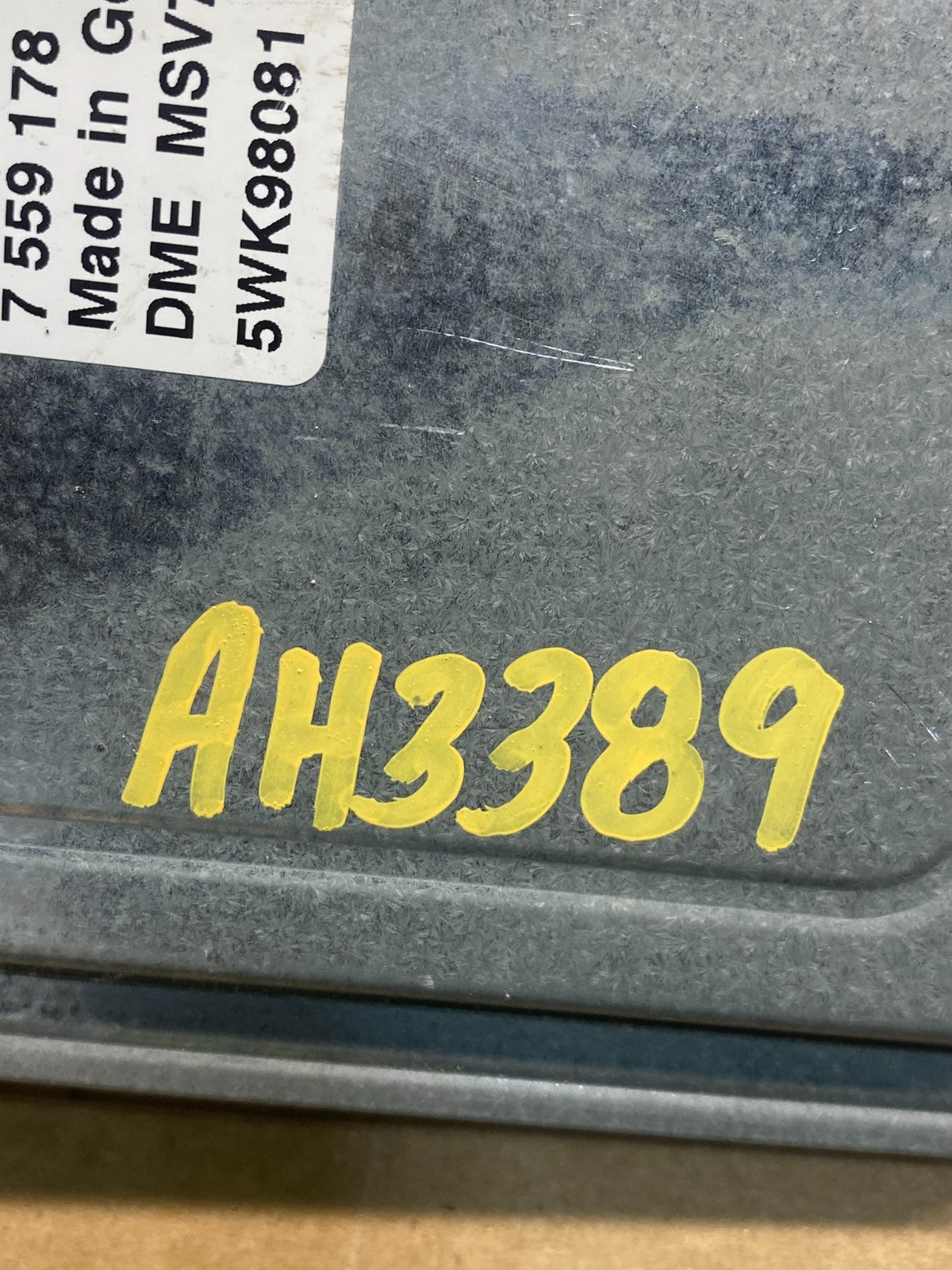 2006 - 2007 BMW 325i 525i ECU ECM Engine Control Module Computer ah3389 DG3