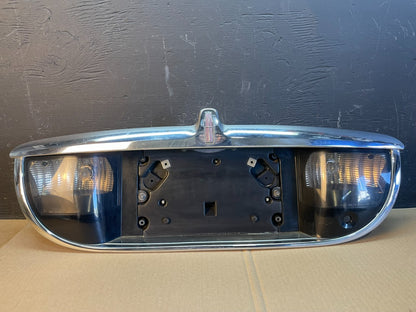 1999-2002 Lincoln Continental License Plate Panel Backup Lights Trim AB7915 DG0