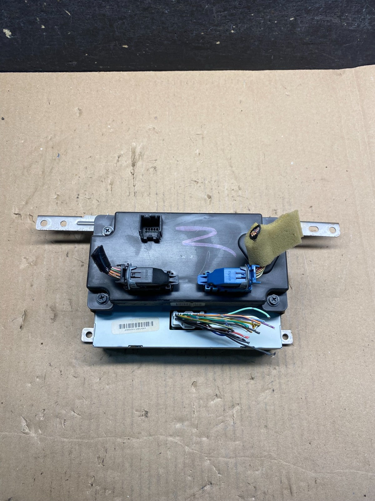 2011 - 2012 Infiniti G35 Information Display Screen 280911BU0A AI7222 DW5