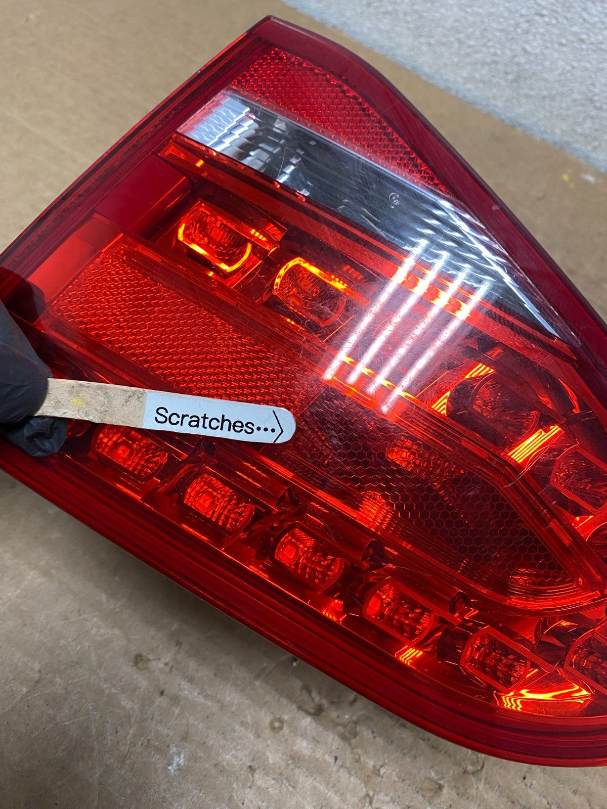 2009 - 2012 Audi A4 Sedan Right Passenger Side Inner LED Tail Light Z2769 DW3
