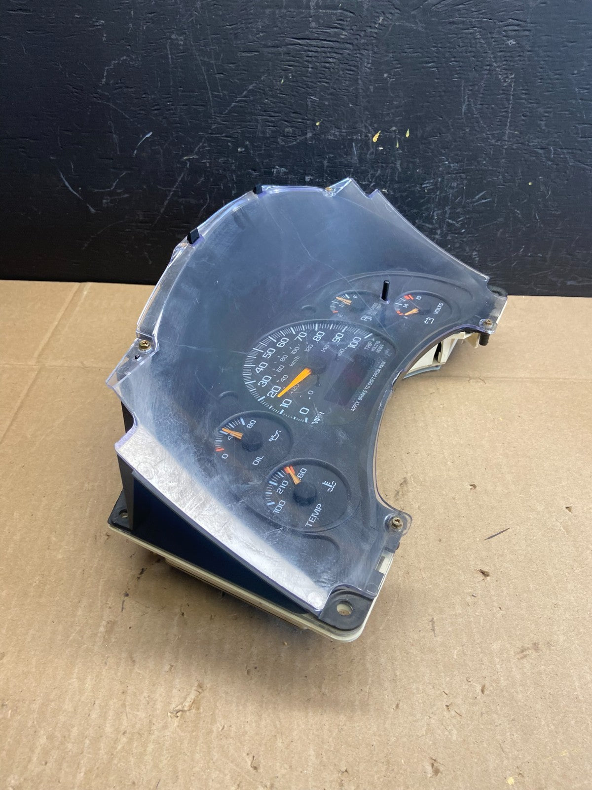 1996 to 2000 Chevrolet Express Speedometer Cluster Gauge OEM AB9393 DG2