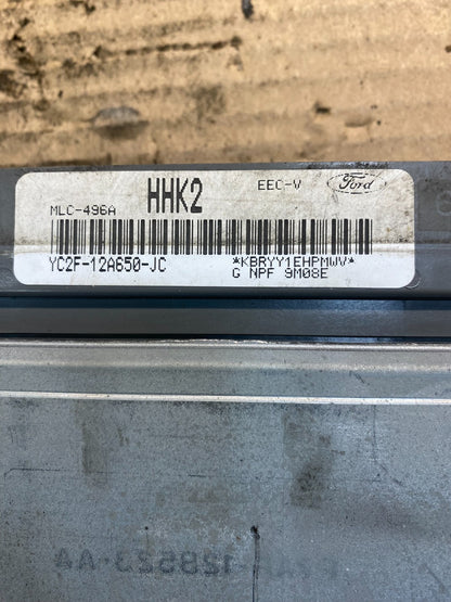 2000 Ford Van E150 E250 5.4L Engine Computer Module ECM YC2F-12A650-JC aa3229 DG3