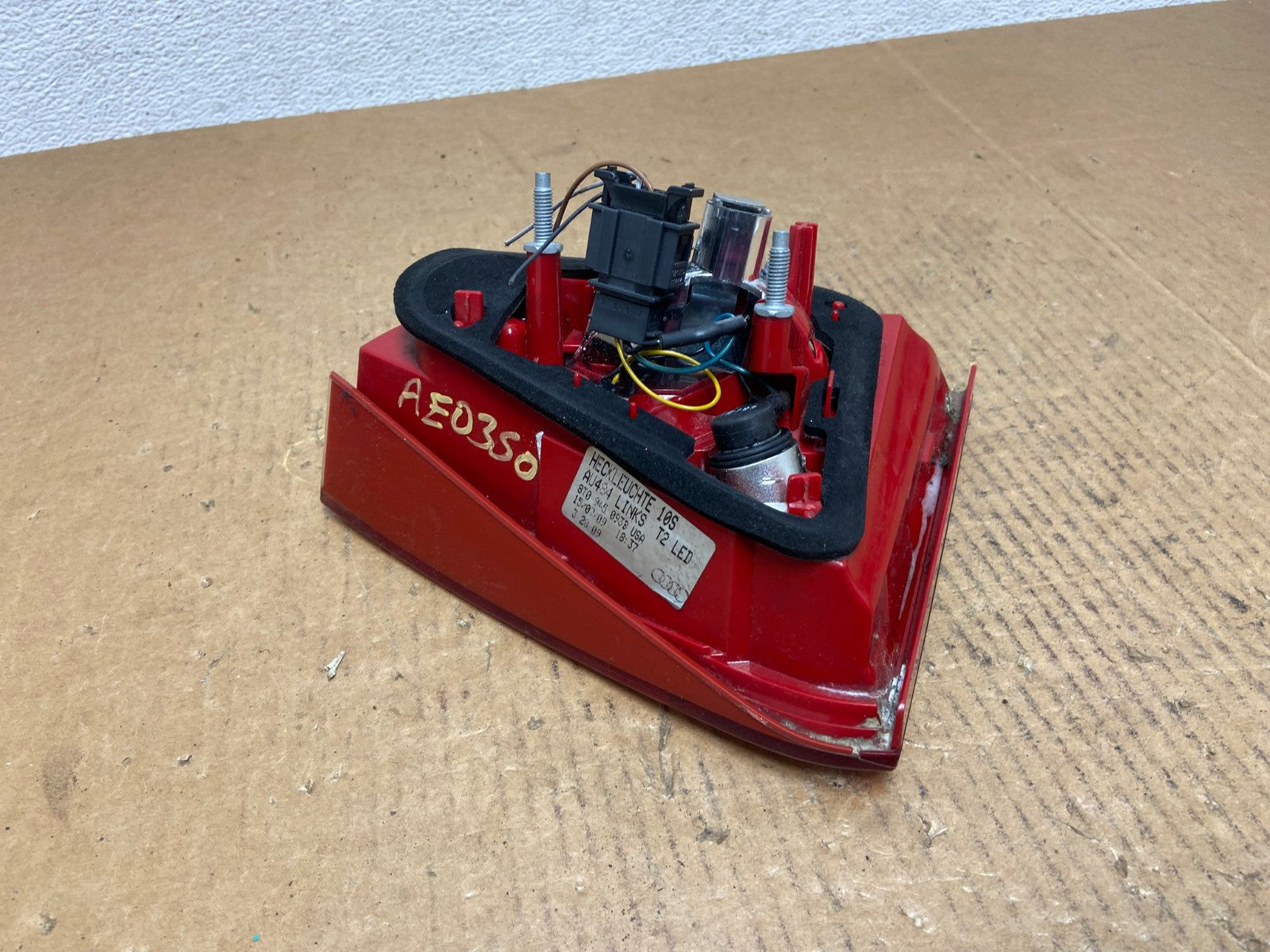 2008-2012 Audi A5 Left Driver LH Side Inner LED Tail Light AE0350 LK4