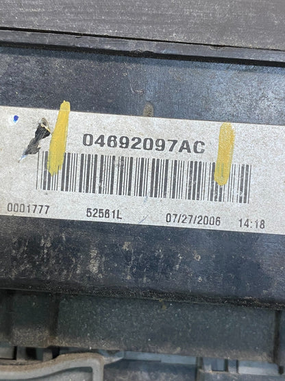 2007 2009 Dodge Durango Fusebox Fuse Box Body BCM Module 04692097AC AF4123 DW6