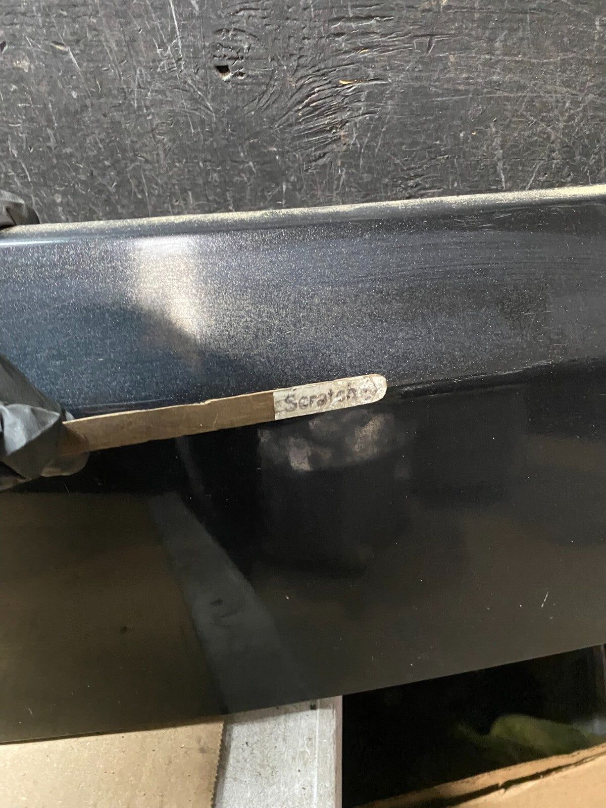 2011-2018 Dodge Grand Caravan Black Rear Tail Gate Trim Molding Panel N3273 DG8