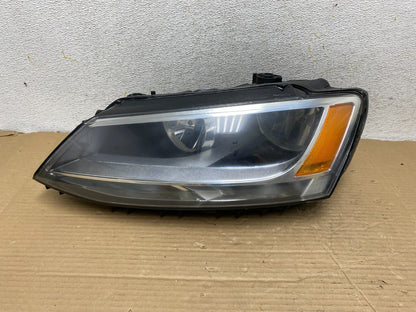 2011 to 2014 Volkswagen Jetta Left Driver LH Headlight Halogen TYC AH2483 DW0