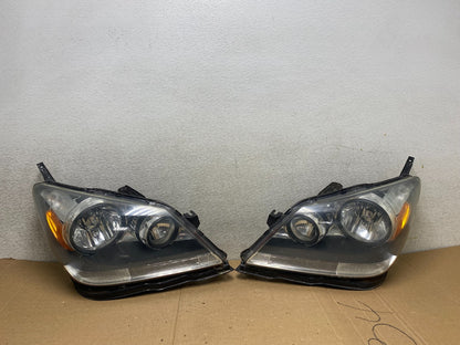 2005 2006 2007 Honda Odyssey Left+Right Set Halogen Headlights U9768 DW0