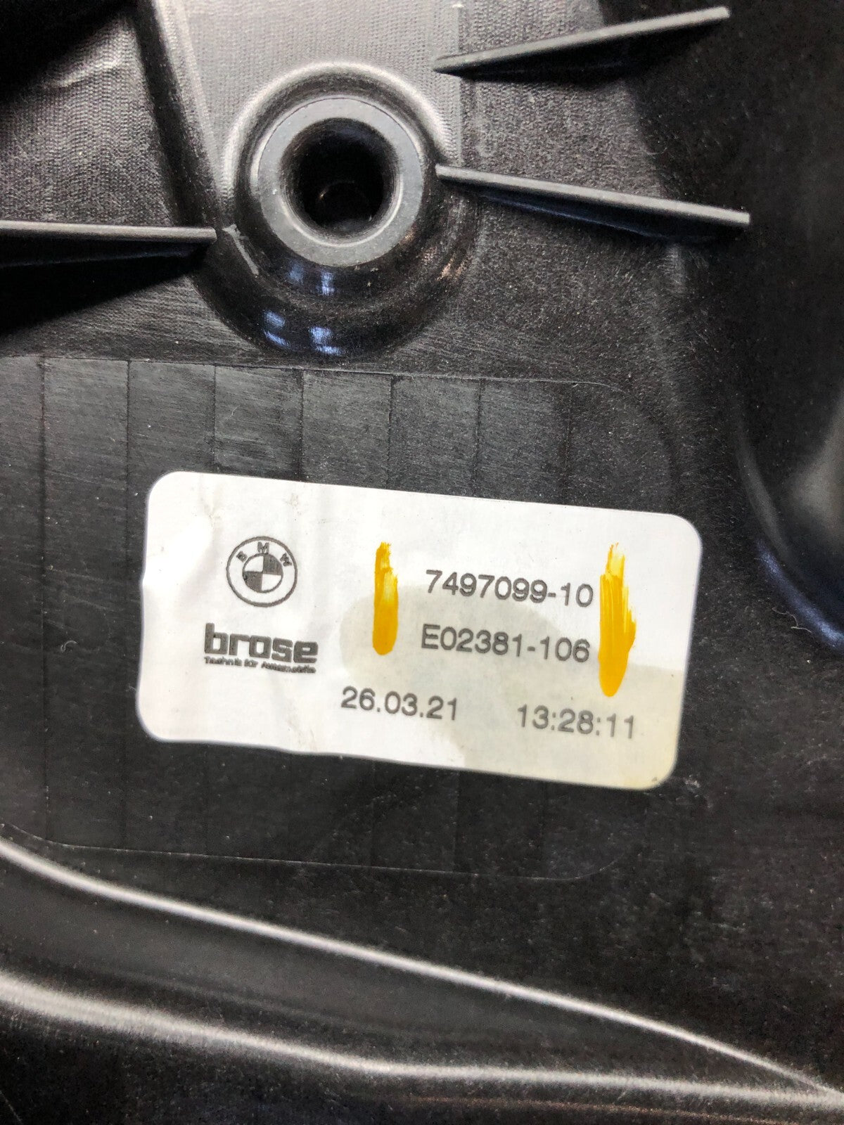 2019 - 2023 Bmw 330i G20 Rear Left Driver LH Window Regulator A0164 DG2