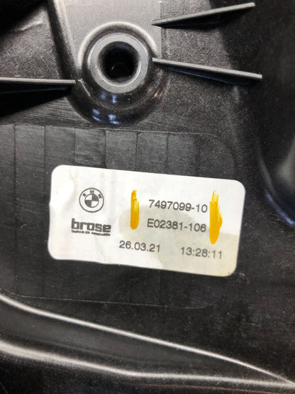 2019 - 2023 Bmw 330i G20 Rear Left Driver LH Window Regulator A0164 DG2