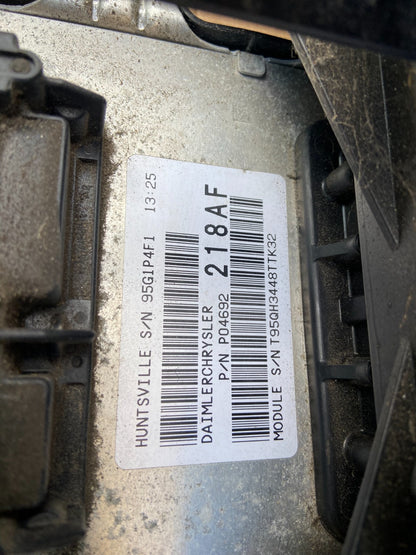 2009 Jeep Grand Cherokee Fuse Box Relay Panel 04692215aa AD5128 DG2