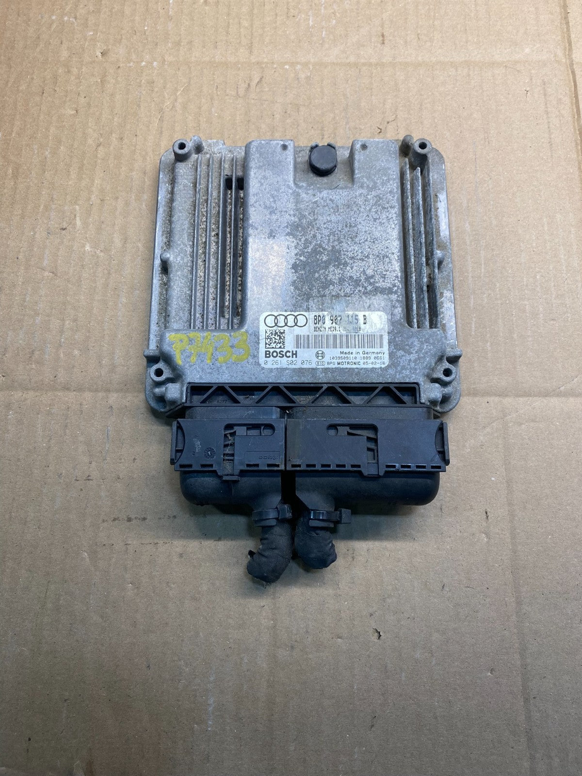 2007 to 2008  Volkswagen EOS 2.0L T ECM Engine Control 8P0907115B ECU ab0513 DG0