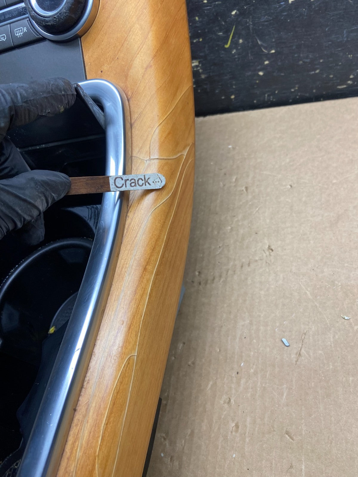2010-2013 Land Rover Sport Center Climate Console Control Shifter Trim Z4275 DG2
