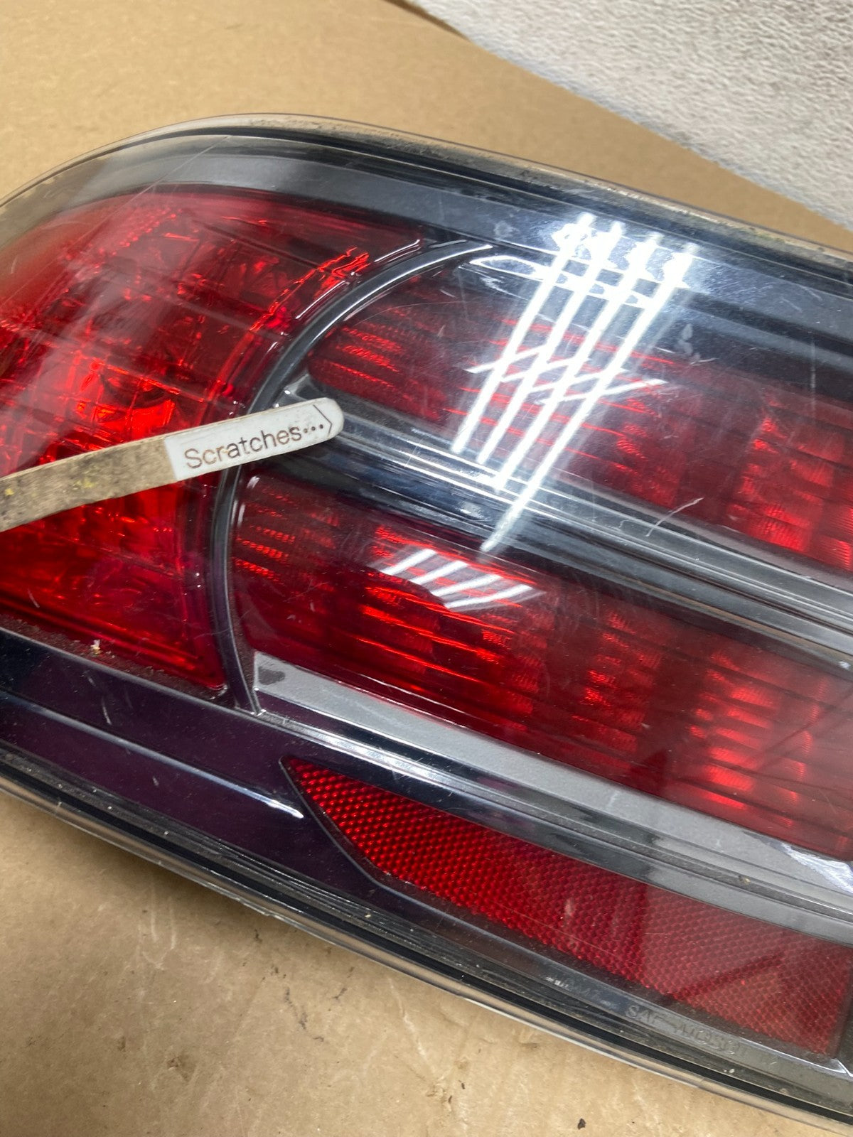 2007 2008 Acura TL S-type Left Driver Lh Side Tail Light AF7337 DW3