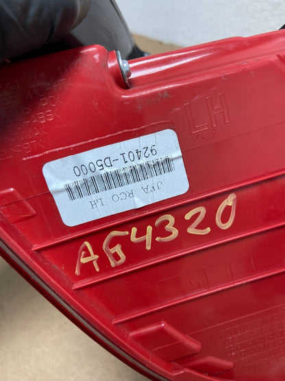 2016 to 2020 Kia Optima Left Driver LH Side Tail Light AG43207
