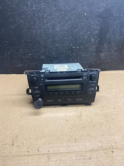 2010 to 2011 Toyota Prius Radio Stereo Receiver Aux Disc CD Player ah5305 DG0