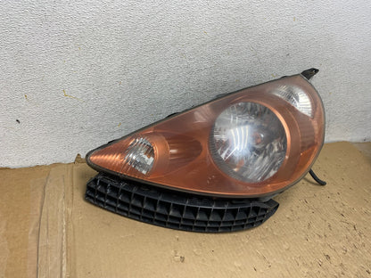 2007 - 2008 Honda Fit Left Driver LH Side Headlight Halogen AH2860 DW1