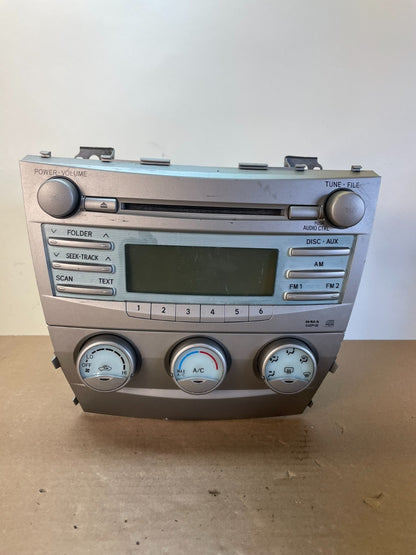 2007 to 2009 Toyota Camry Radio CD Player Climate Control Bezel AI0585 DG0