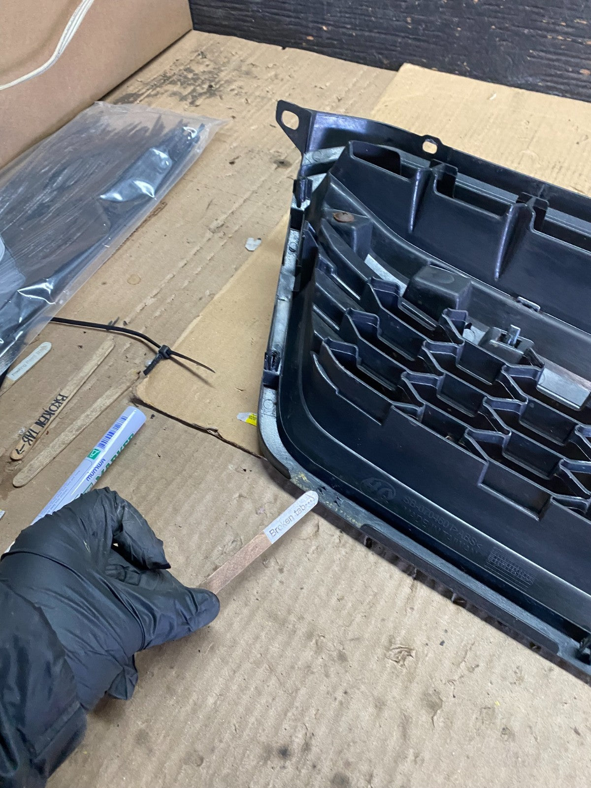 2012-2016 Subaru Impreza Crosstrek Front Upper Grill Grille Aftermarket X3542 DG11