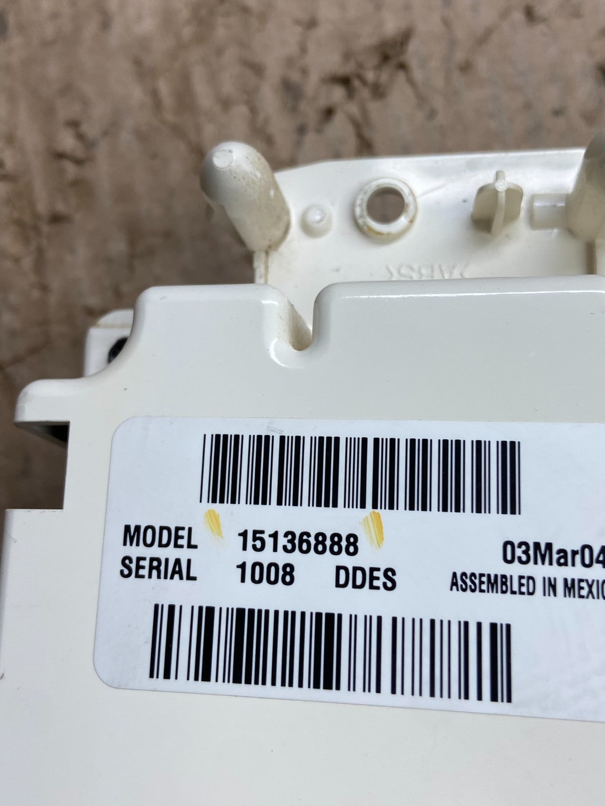 2003 to 2006 Chevrolet Silverado HVAC Heater Climate Control Module ae4501 DG4