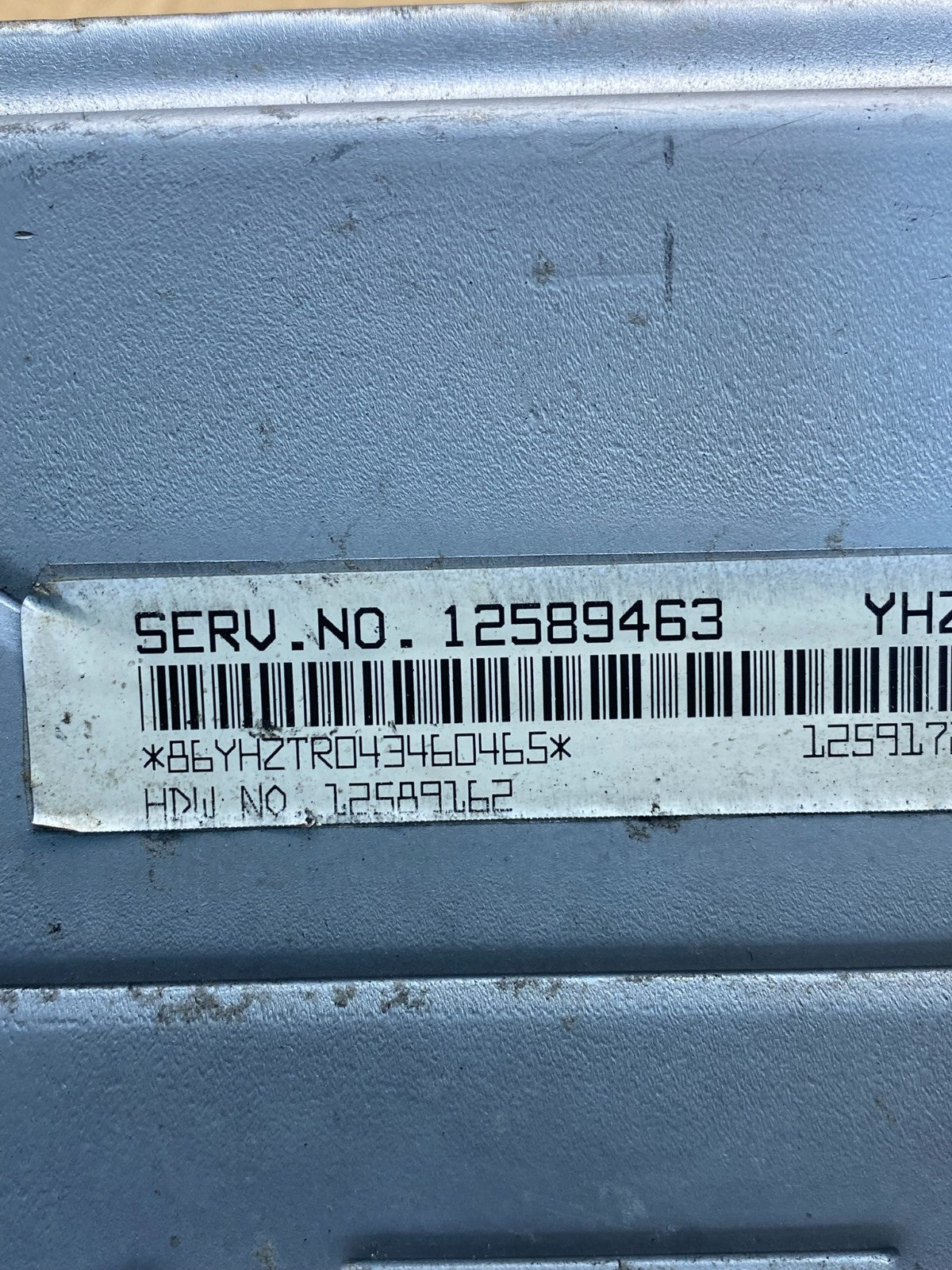 2003-2006 Chevrolet Tahoe Silverado Engine Control 12589463 ECM ECU AG9424 DW2